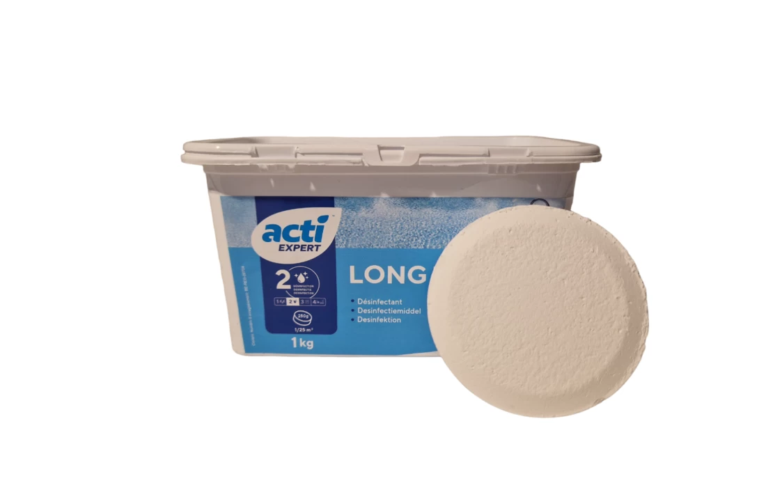 Acti Acti Long Tab Chloor Tabletten 1kg - 250 Grams 4 Acti Acti Long Tab Chloor Tabletten 1kg - 250 Grams - Afbeelding 4