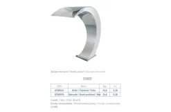 Bali Waterval Gepolijst 316 AISI