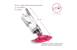 BWT Elektrische Zwembad Stofzuiger BC30 - Op Accu. 10 BWT Elektrische Zwembad Stofzuiger BC30 - Op Accu. -Hayward Winkel bwt elektrische zwembad stofzuiger bc30 op accu 4