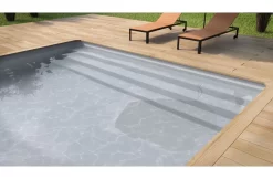 Del Zwembad SuperlinerV2F 85/100ste Kleur Licht Grijs