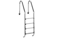 Flexinox Wijd Model Zwembadtrap 4-treden AISI-304