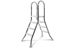 Flexinox Zwembadtrap A-Frame 3 + 3 Treden AISI 304