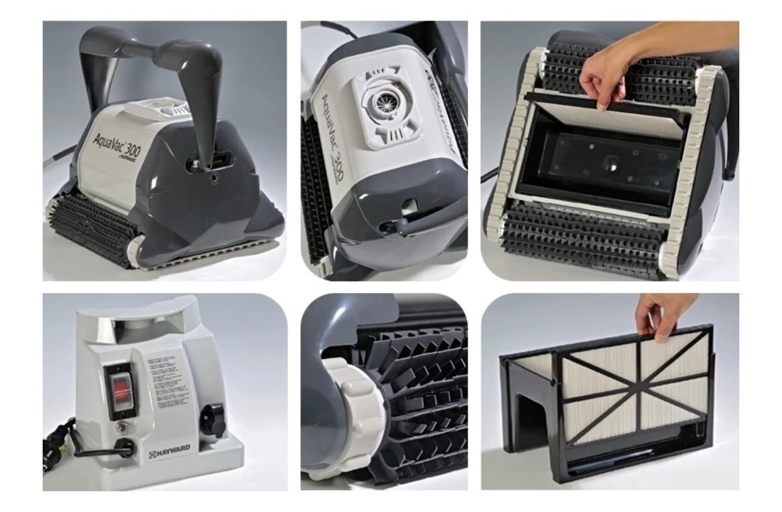 Hayward Hayward Aquavac 300 PVC Zwembadrobot 5 Hayward Hayward Aquavac 300 PVC Zwembadrobot - Afbeelding 5