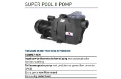 Hayward Hayward Superpool II Zwembadpomp 17m3/u 6 Hayward Hayward Superpool II Zwembadpomp 17m3/u -Hayward Winkel hayward hayward superpool ii zwembadpomp 17m3 u 2