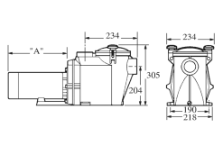 Hayward Hayward Zwembadpomp, Type RS II VSTD 5 Hayward Hayward Zwembadpomp, Type RS II VSTD -Hayward Winkel hayward hayward zwembadpomp type rs ii vstd 1