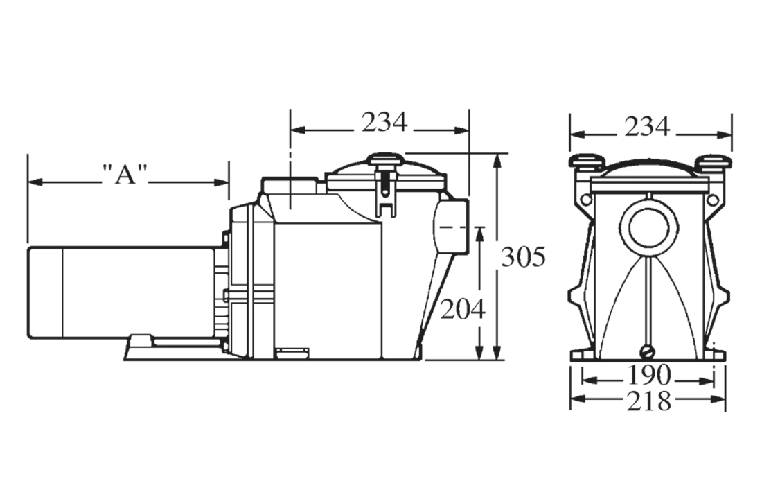 Hayward Hayward Zwembadpomp, Type RS II VSTD 3 Hayward Hayward Zwembadpomp, Type RS II VSTD - Afbeelding 3
