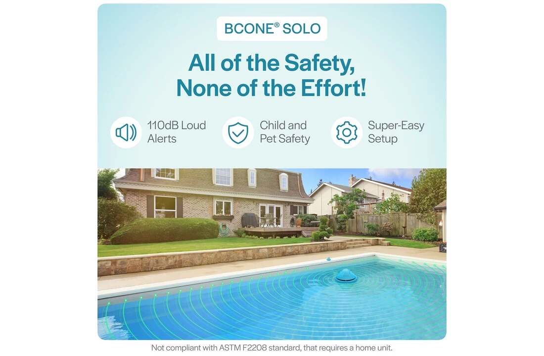 Lifebuoy Lifebuoy BCone Solo Zwembad Alarmsysteem 2 Lifebuoy Lifebuoy BCone Solo Zwembad Alarmsysteem - Afbeelding 2