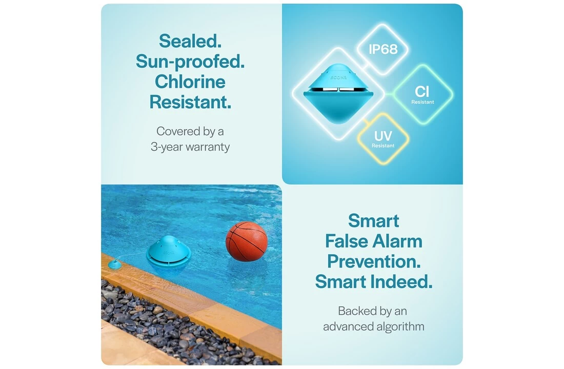 Lifebuoy Lifebuoy BCone Solo Zwembad Alarmsysteem 3 Lifebuoy Lifebuoy BCone Solo Zwembad Alarmsysteem - Afbeelding 3