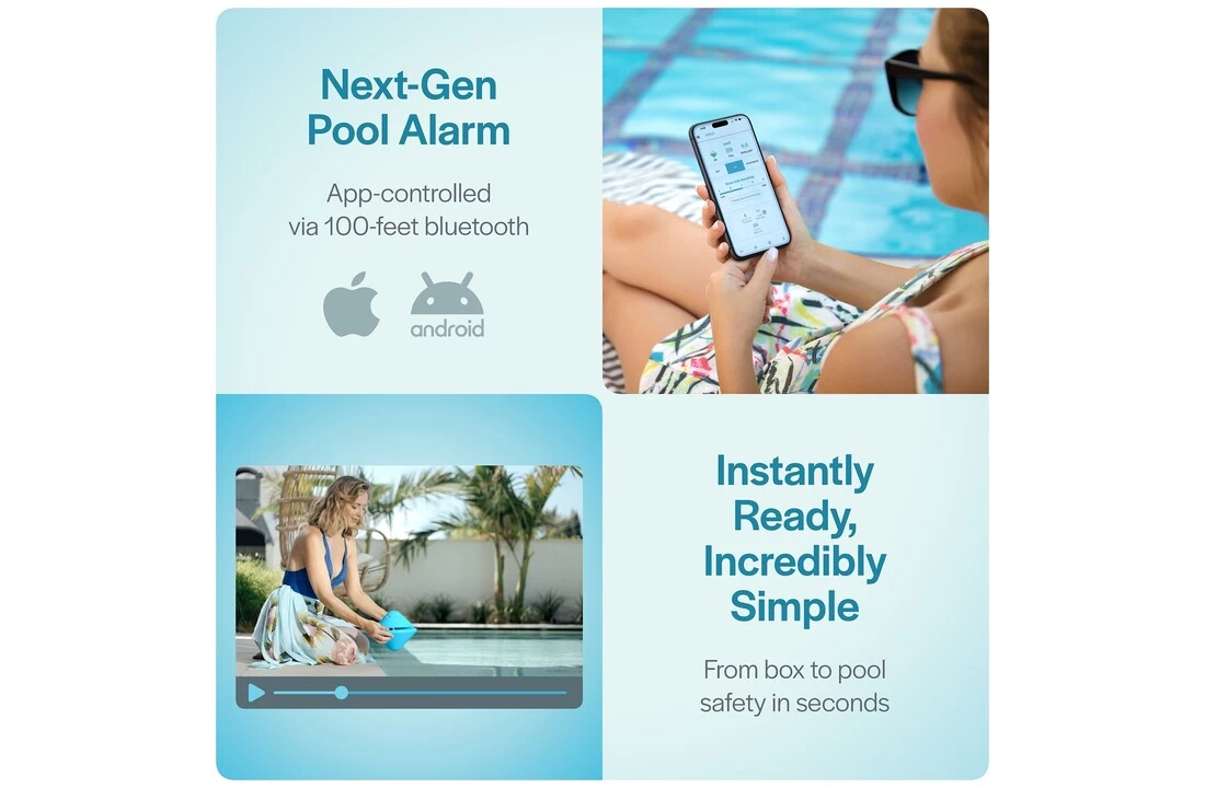 Lifebuoy Lifebuoy BCone Solo Zwembad Alarmsysteem 4 Lifebuoy Lifebuoy BCone Solo Zwembad Alarmsysteem - Afbeelding 4