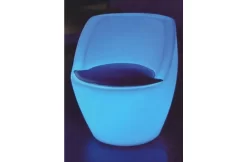 Poolstyle Lichtgevende RGB LED Stoel Met Zithoogte 55cm -Hayward Winkel poolstyle lichtgevende rgb led stoel met zithoogte 3