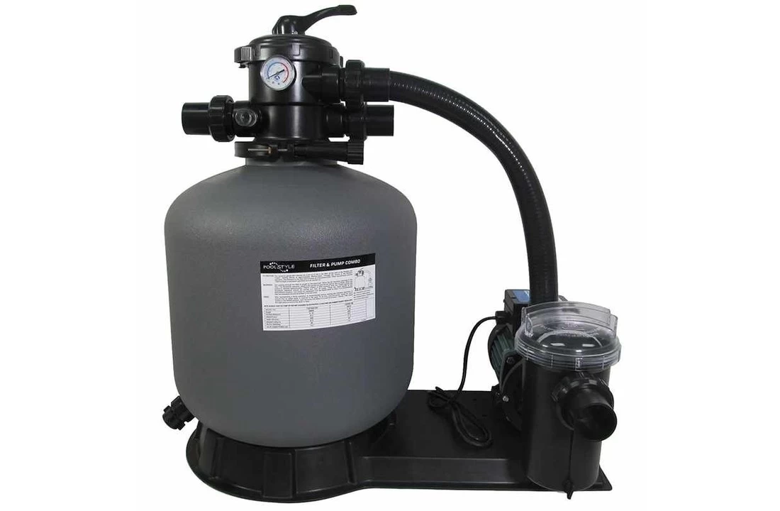 Poolstyle Poolstyle Zwembad Zandfilterset 6 M3/uur 230v 1 Poolstyle Poolstyle Zwembad Zandfilterset 6 M3/uur 230v