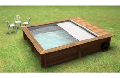 Proswell Houten Zwembaden Houten Urban Stadszwembad 4.20 X 3.50 X 1.33 Met Automatisch Rolluik -Hayward Winkel proswell houten zwembaden houten urban stadszwemba 15