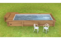 Proswell Houten Zwembaden Houten Urban Stadszwembad 6.00 X 2.50 X 1.33 Met Automatisch Rolluik -Hayward Winkel proswell houten zwembaden houten urban stadszwemba 8