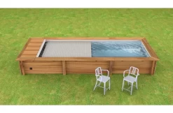 Proswell Houten Zwembaden Houten Urban Stadszwembad 6.00 X 2.50 X 1.33 Met Automatisch Rolluik -Hayward Winkel proswell houten zwembaden houten urban stadszwemba 9