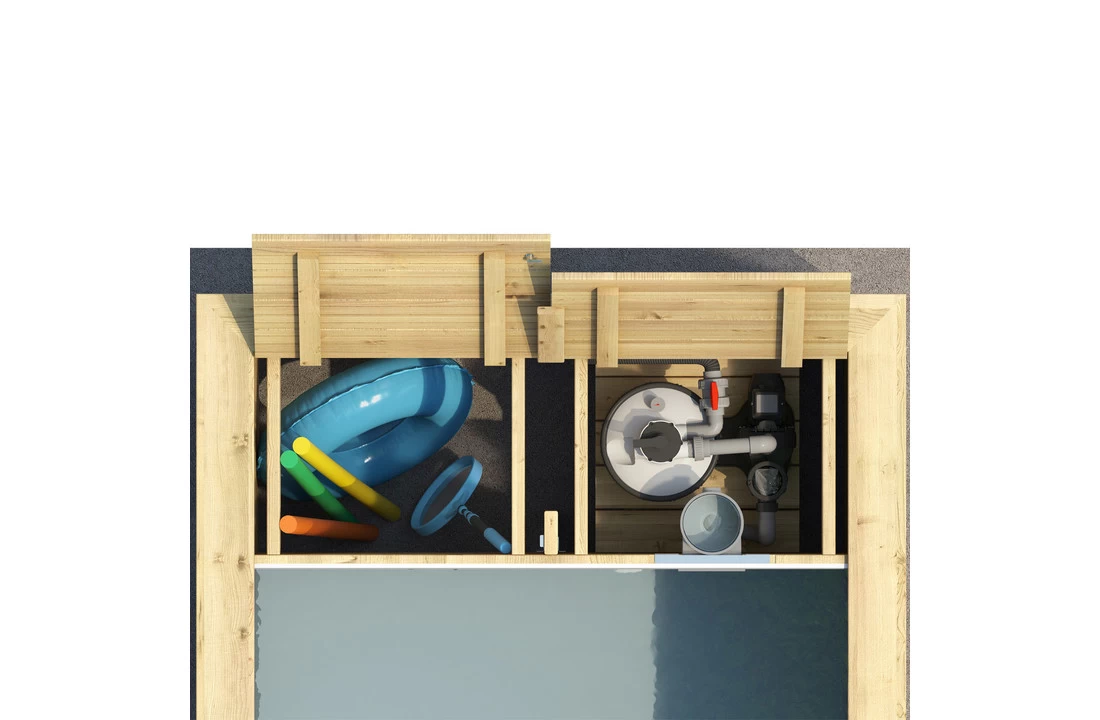 Proswell Houten Zwembaden Pool'n Box Zwembad 6.20 X 2.50 2 Proswell Houten Zwembaden Pool'n Box Zwembad 6.20 X 2.50 - Afbeelding 2