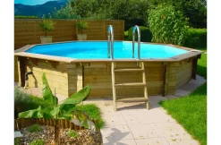 Proswell Houten Zwembaden Tropic Houten Zwembad Octo 4.14 X 1.20 Meter -Hayward Winkel proswell houten zwembaden tropic houten zwembad oc 12