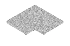 Terato Binnenhoek Angkor Light Afgeronde Neus