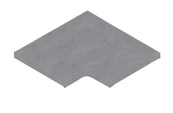 Terato Binnenhoek Asian Blue Afgeronde Neus