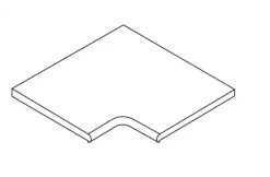 Terato Binnenhoek SD Black Afgeronde Neus