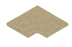 Terato BinnenhoekTandur Yellow Afgeronde Neus