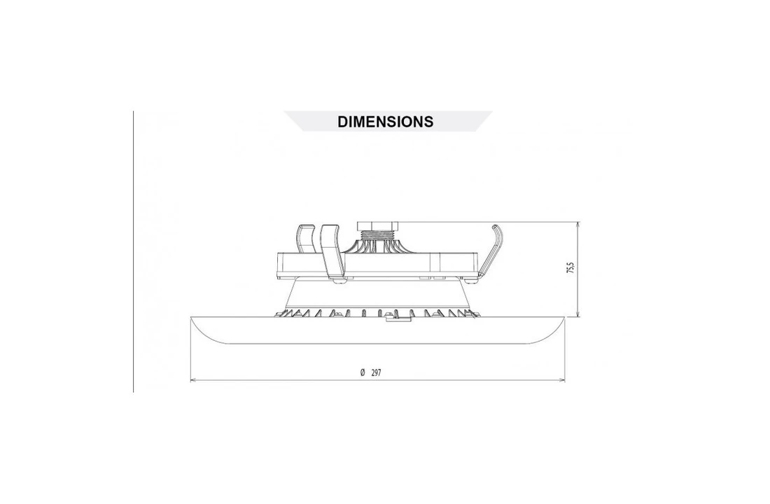 Weltico Weltico 12 LED Wit DESIGN Diamond Power Zonder Nis 2 Weltico Weltico 12 LED Wit DESIGN Diamond Power Zonder Nis - Afbeelding 2