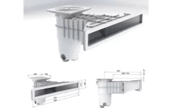 Weltico Weltico Skimmer A800 Hoogwaterlijn Wit - Prefab En Paneelbaden -Hayward Winkel weltico weltico skimmer a800 hoogwaterlijn wit pre 3