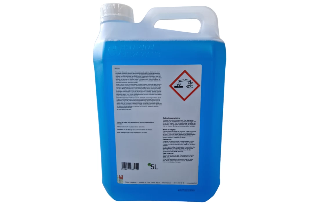 Zwemland Winter Pro - Zwembad Wintervloeistof 5L - Anti Alg 4 Zwemland Winter Pro - Zwembad Wintervloeistof 5L - Anti Alg - Afbeelding 4